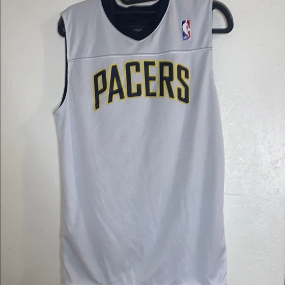 Reversible The Pacers NBA Basketball Jersey #4 - Picture 6 of 7